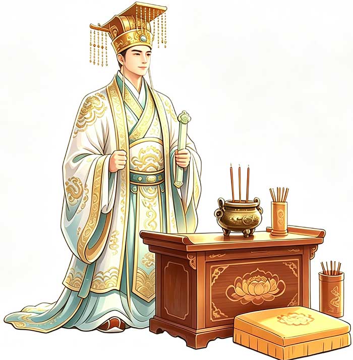 玉帝灵签形象图